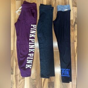 PINK Victoria Secret Leggings/Sweats Lot Bundle